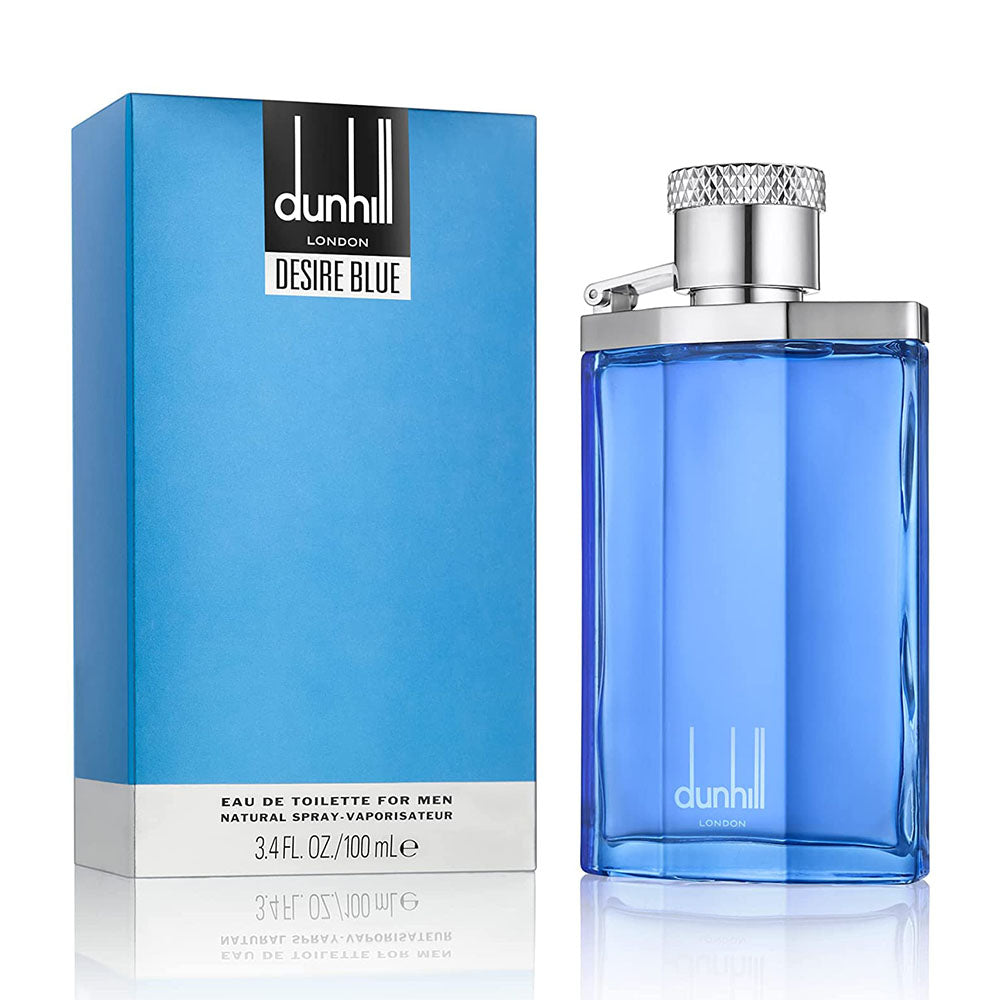 DUNHILL DESIRE BLUE (M) EDT 100ML perfume bottle with box packaging