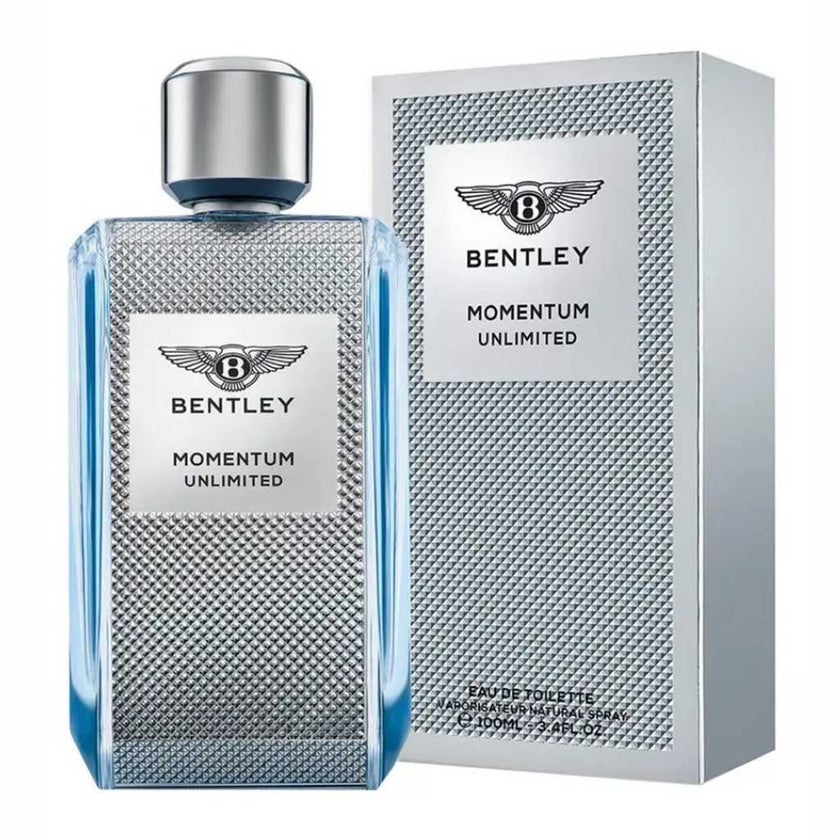 BENTLEY MOMENTUM UNLIMITED (M) EDT 100ML perfume bottle with box packaging