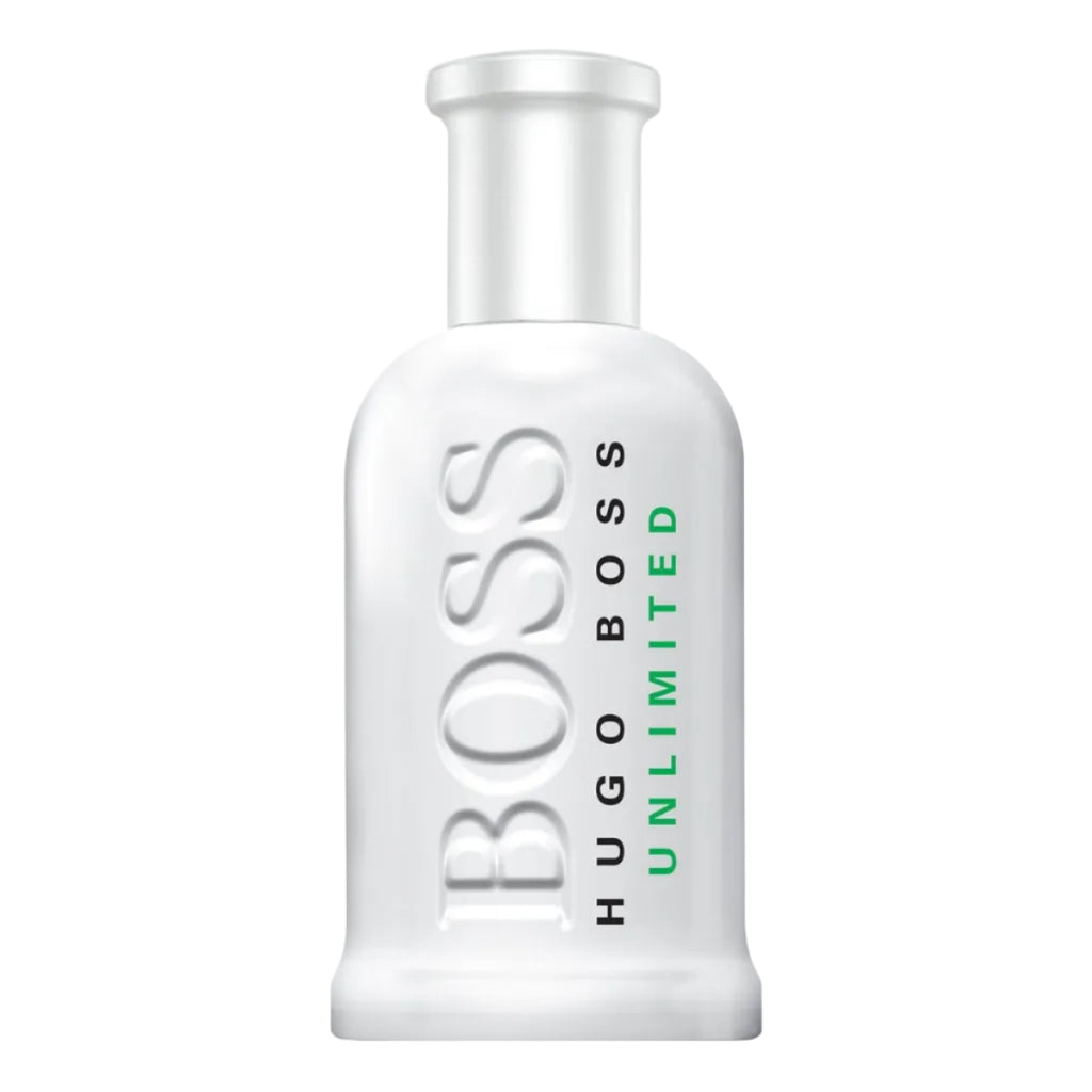 HB BOSS BOTTLED UNLIMITED (M) EDT 100ML perfume bottle front view