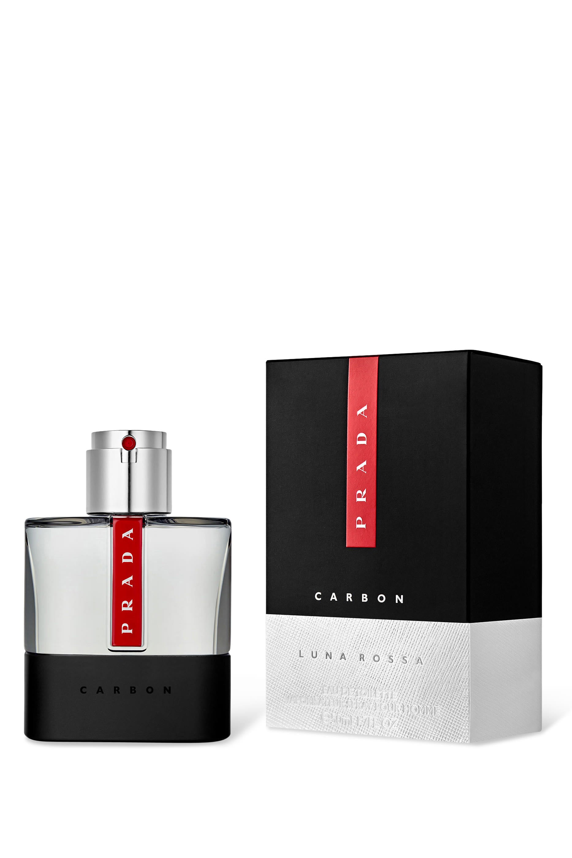PRADA LUNA ROSSA CARBON (M) EDT 100ML perfume bottle with box packaging