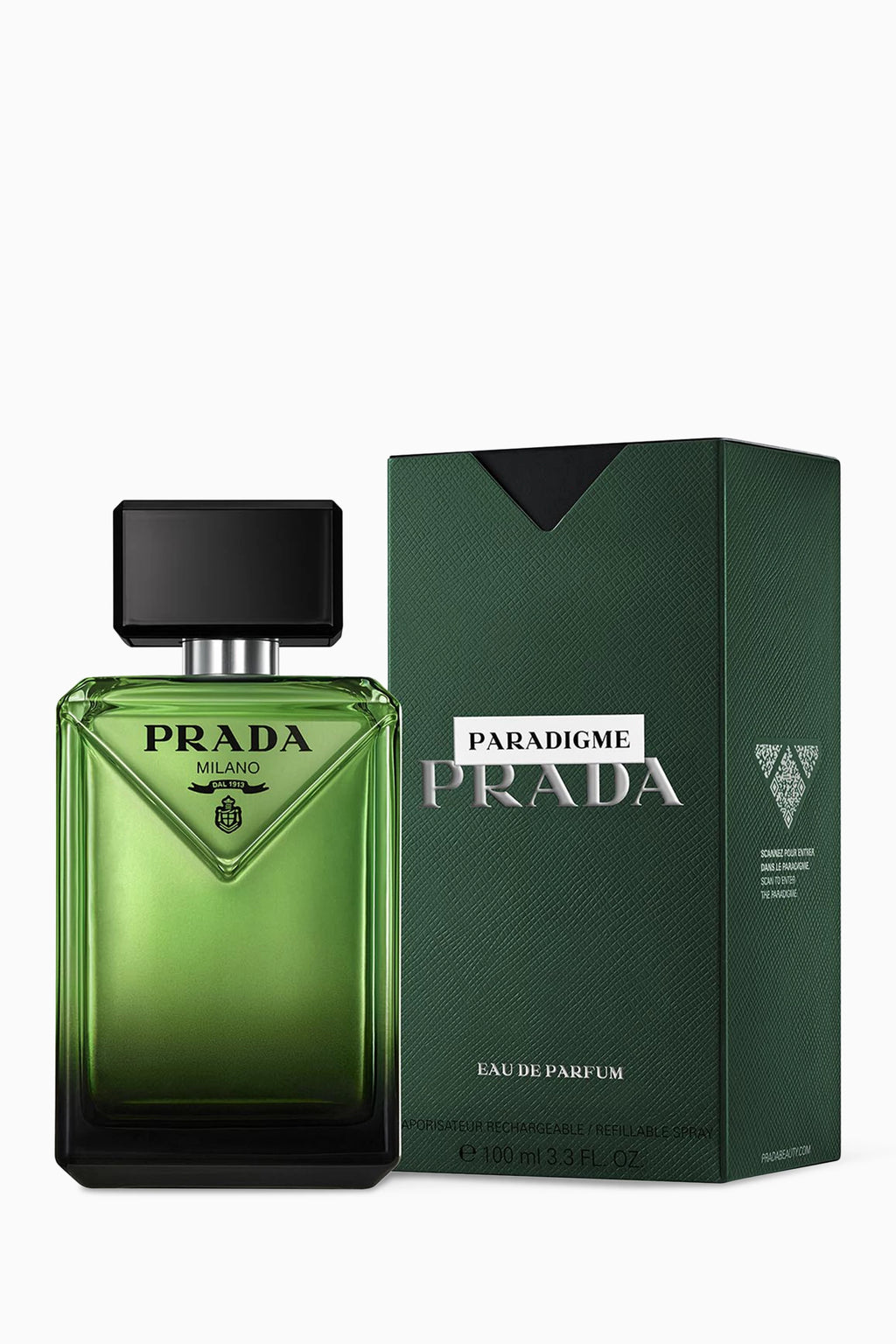 PRADA PARADIGME (M) EDP 100ML perfume bottle with box packaging