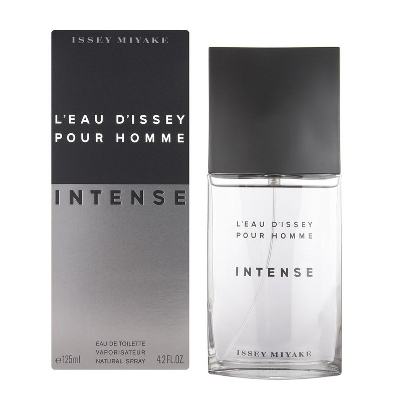 ISSEY MIYAKE L'EAU D' ISSEY INTENSE (M) EDT 125ML perfume bottle with box packaging