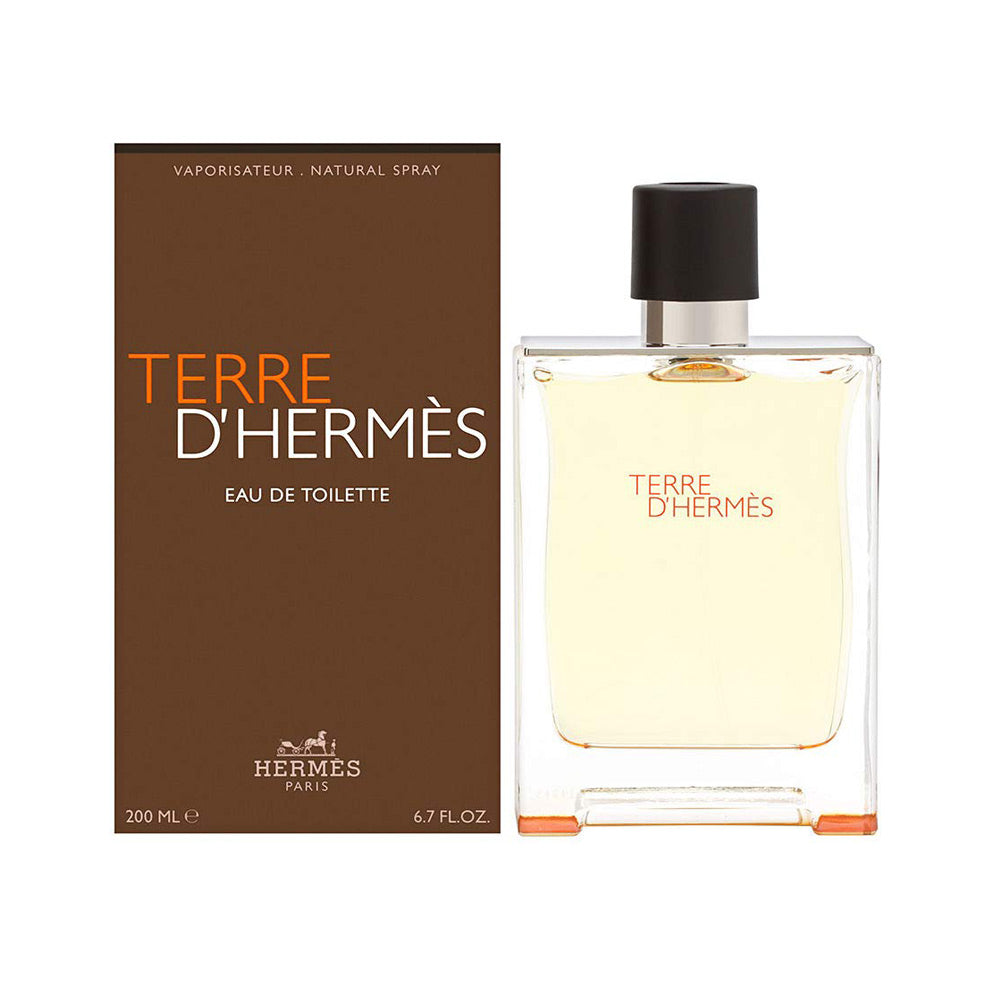 HERMES TERRE D'HERMES (M) EDT 200ML perfume bottle with box packaging
