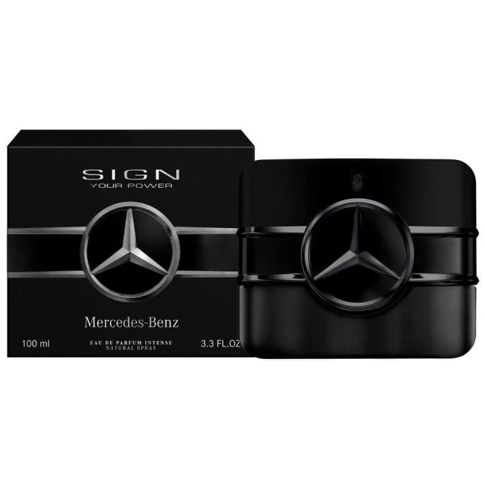 MERCEDES BENZ SIGN YOUR POWER INTENSE (M) EDP 100ML perfume bottle with box packaging