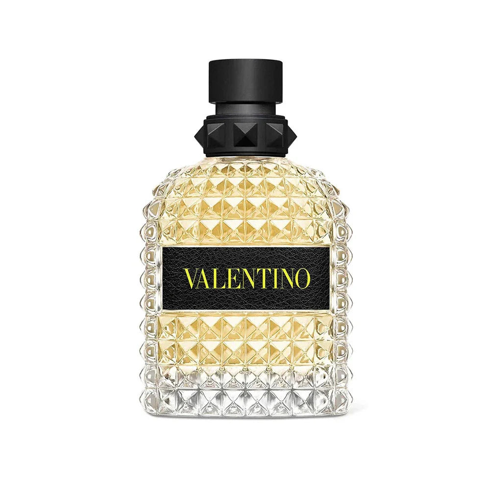 VALENTINO UOMO BORN IN ROMA YELLOW DREAM (M) EDT 100ML perfume bottle front view
