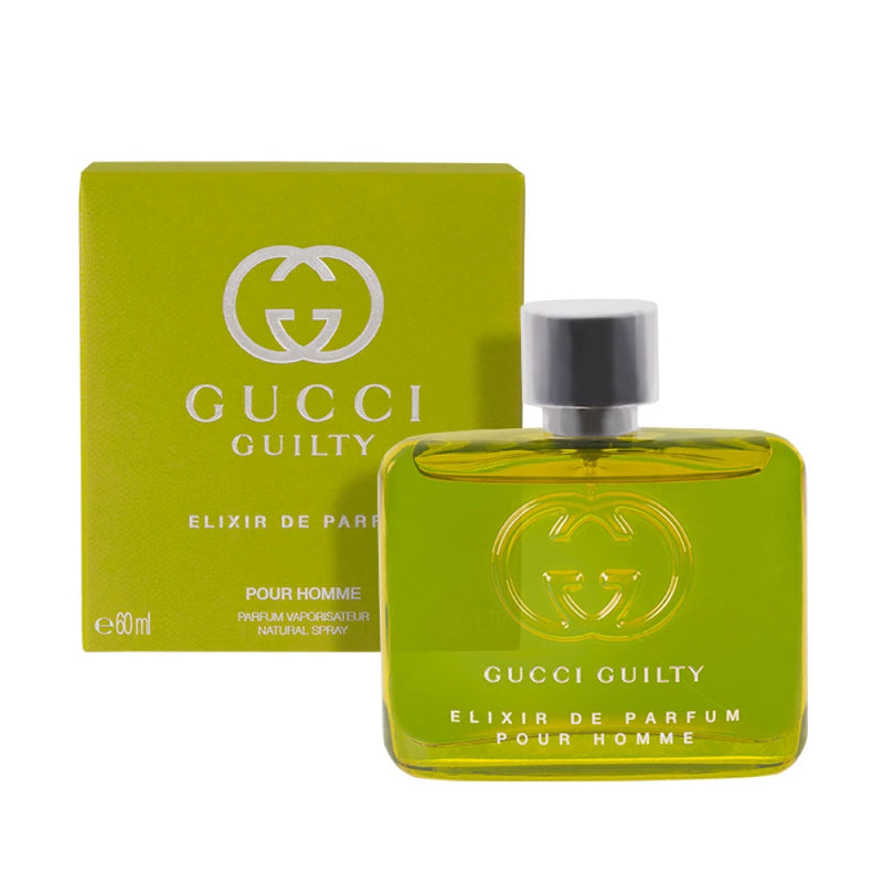 GUCCI GUILTY ELIXIR DE PARFUME (M) 60ML perfume bottle with box packaging