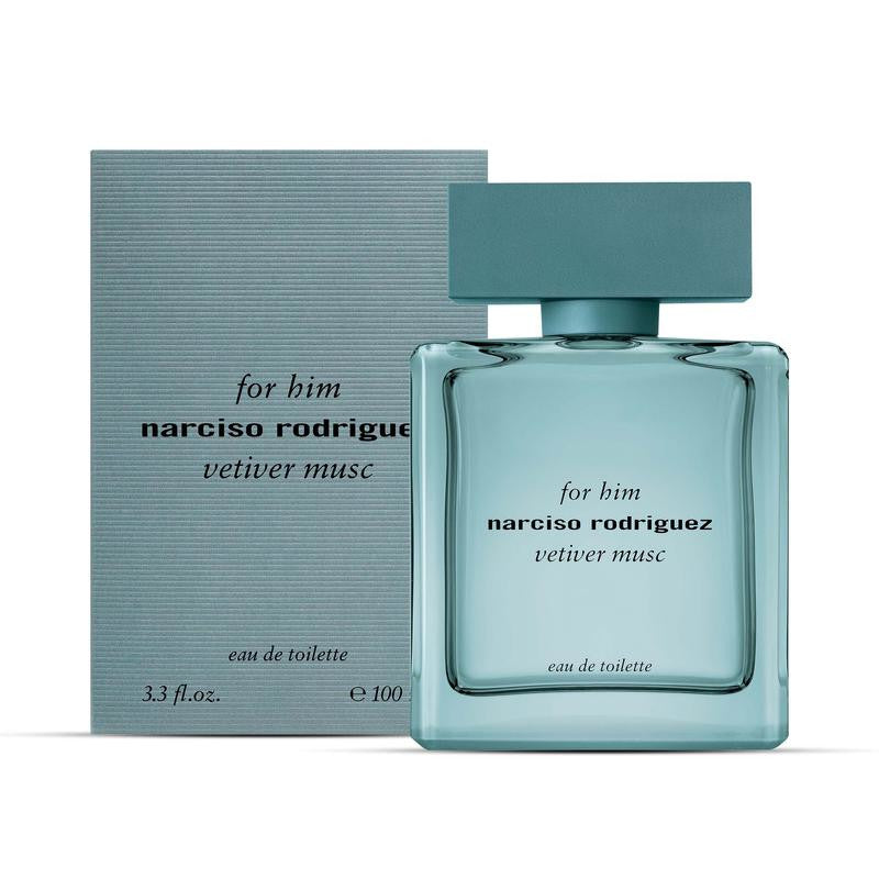 NARCISO RODRIGUEZ VETIVER MUSC (M) EDT 100ML perfume bottle with box packaging