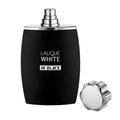 LALIQUE WHITE IN BLACK (M) EDP 125ML perfume bottle front view