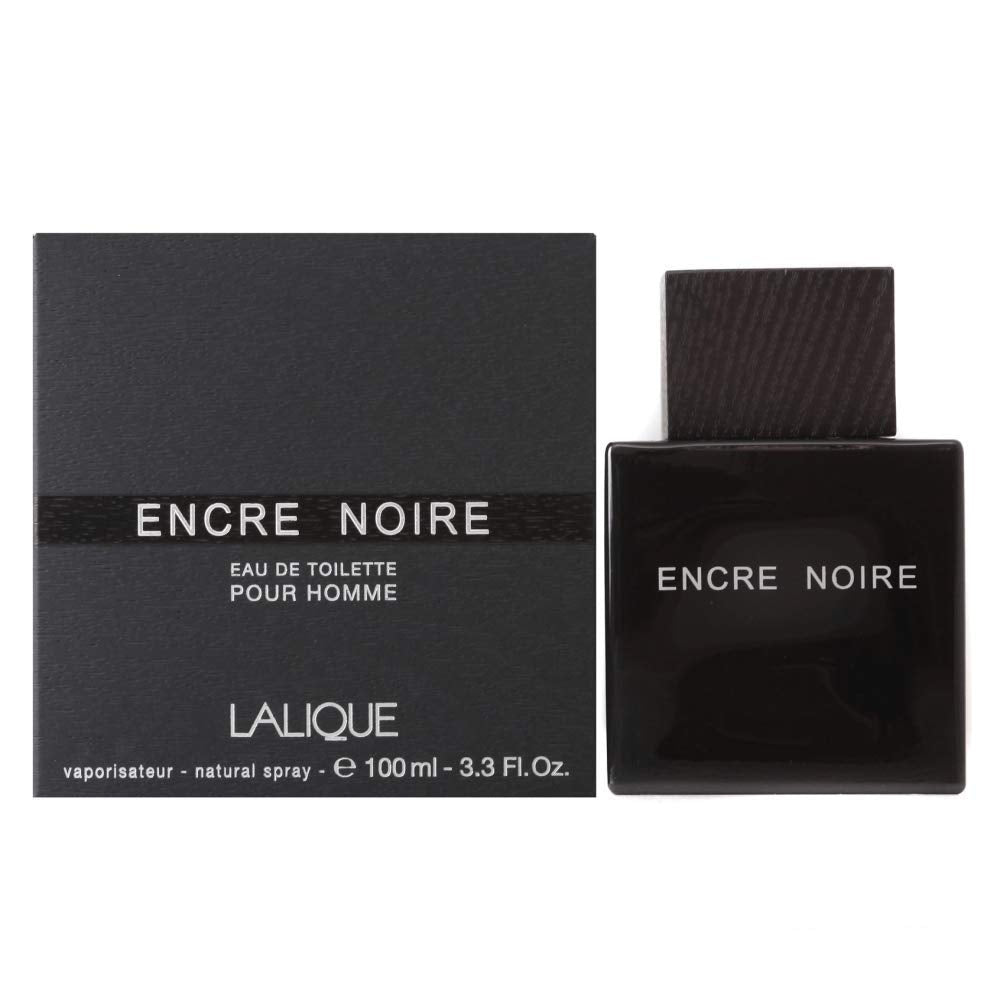LALIQUE ENCRE NOIRE (M) EDT 100ML perfume bottle with box packaging