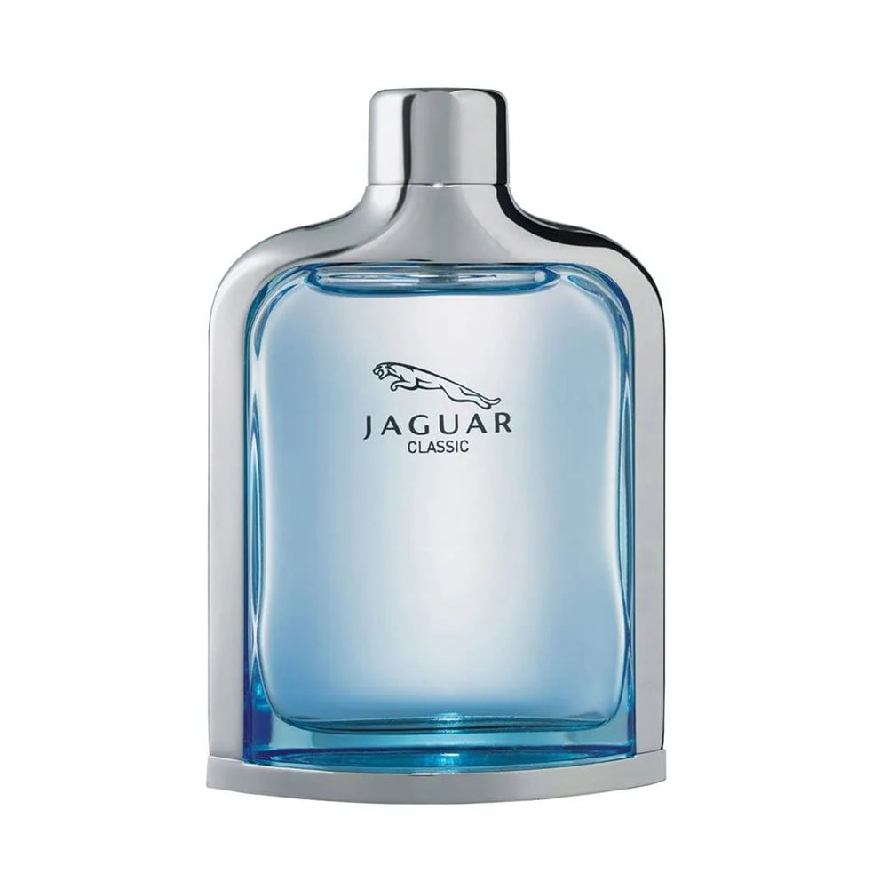 JAGUAR CLASSIC BLUE (M) EDT 100ML perfume bottle front view