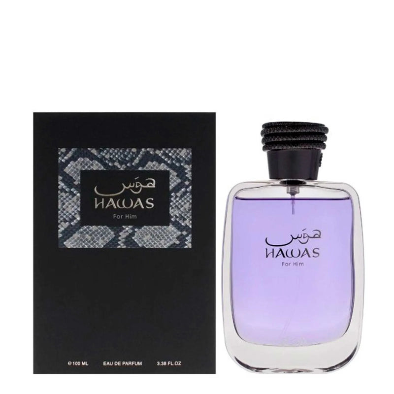 HAWAS MAN (M) EDP 100ML perfume bottle with box packaging