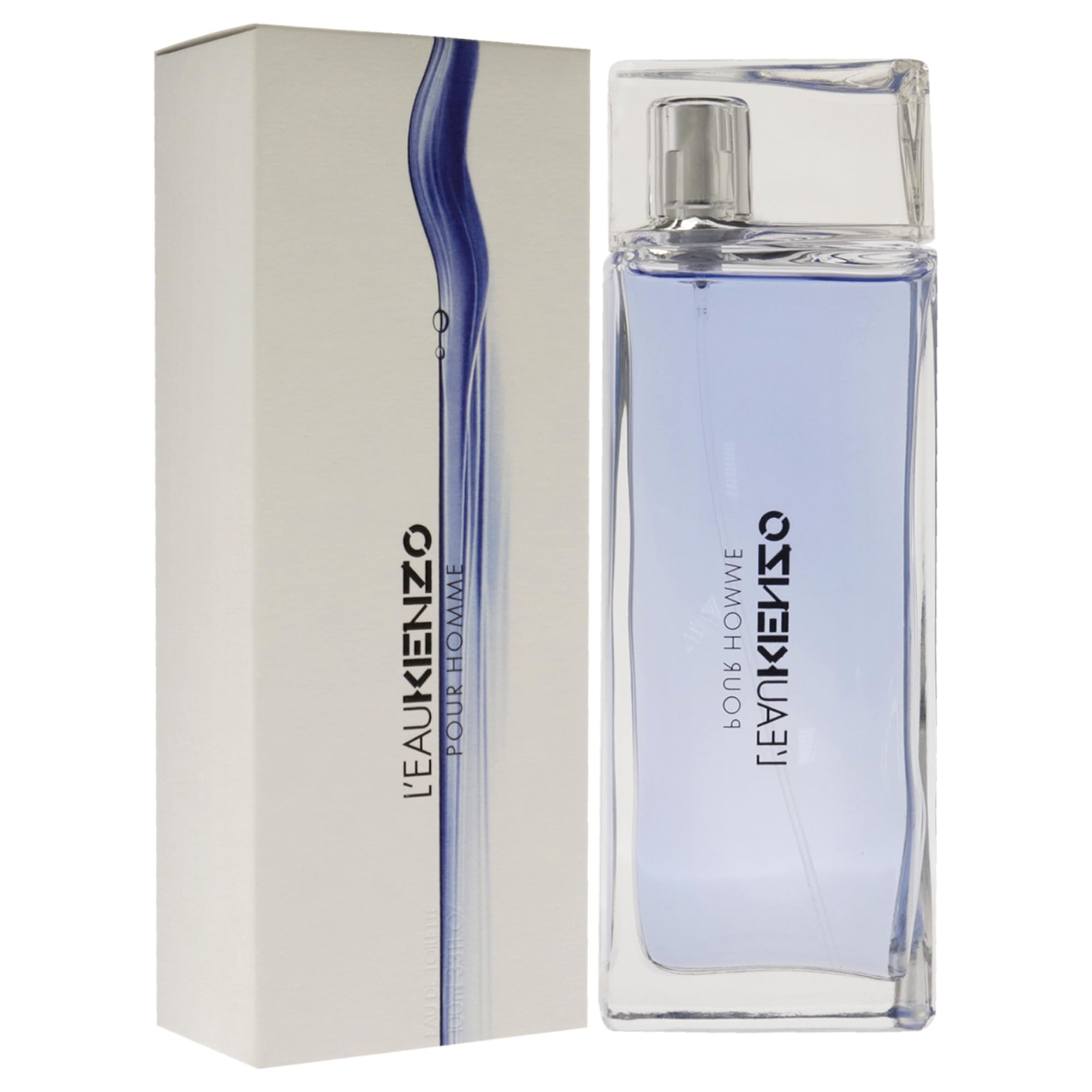 KENZO L'EAU POUR HOMME (M) EDT 100ML perfume bottle with box packaging