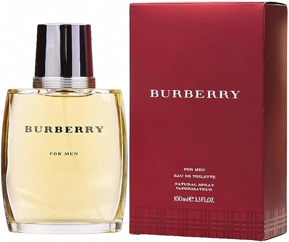 BURBERRY (M) EDT 100ML perfume bottle with box packaging