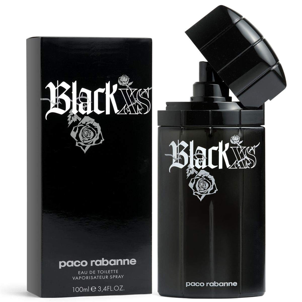 PACO RABANNE XS BLACK OLD PACK (M) EDT 100ML perfume bottle with box packaging