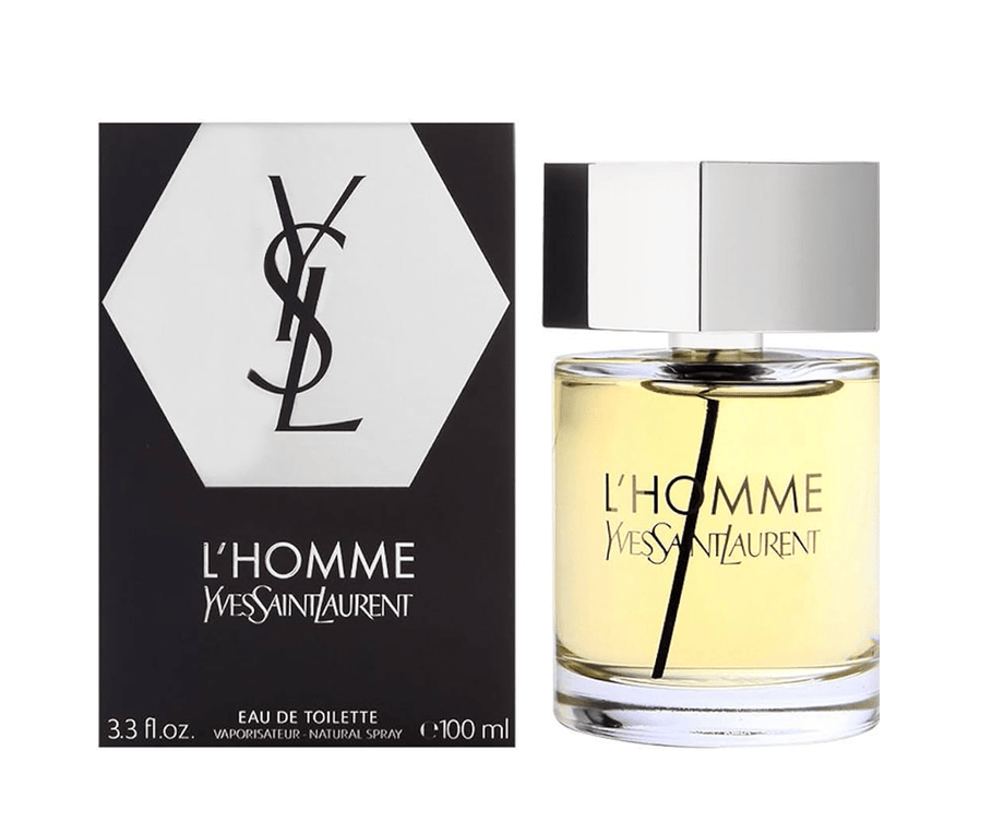 YSL L'HOMME (M) EDT 100ML perfume bottle with box packaging