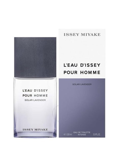 ISSEY MIYAKE L'EAU D' ISSEY SOLAR LAVENDER INTENSE (M) EDT 100ML perfume bottle with box packaging
