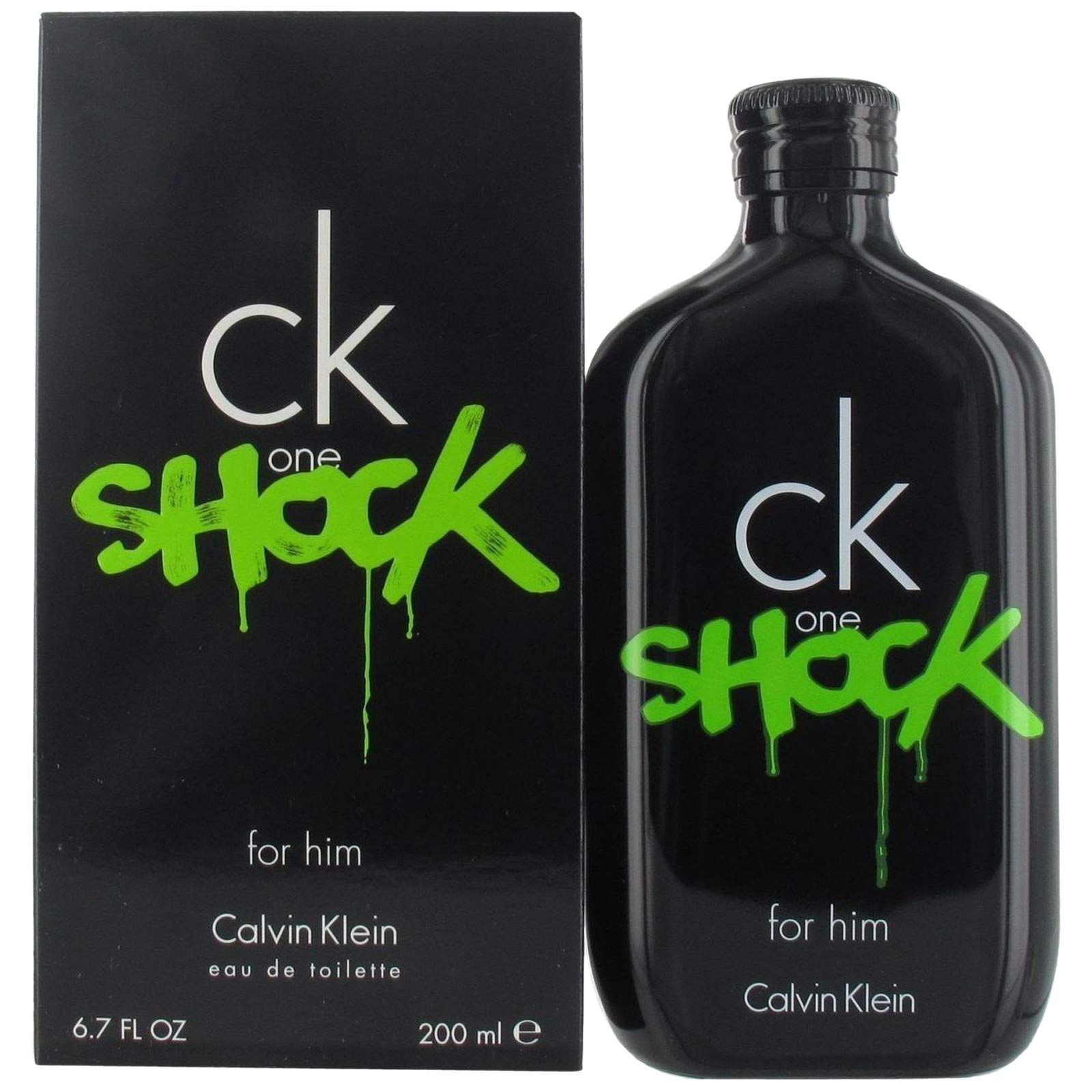 CK ONE SHOCK (M) EDT 100ML perfume bottle with box packaging