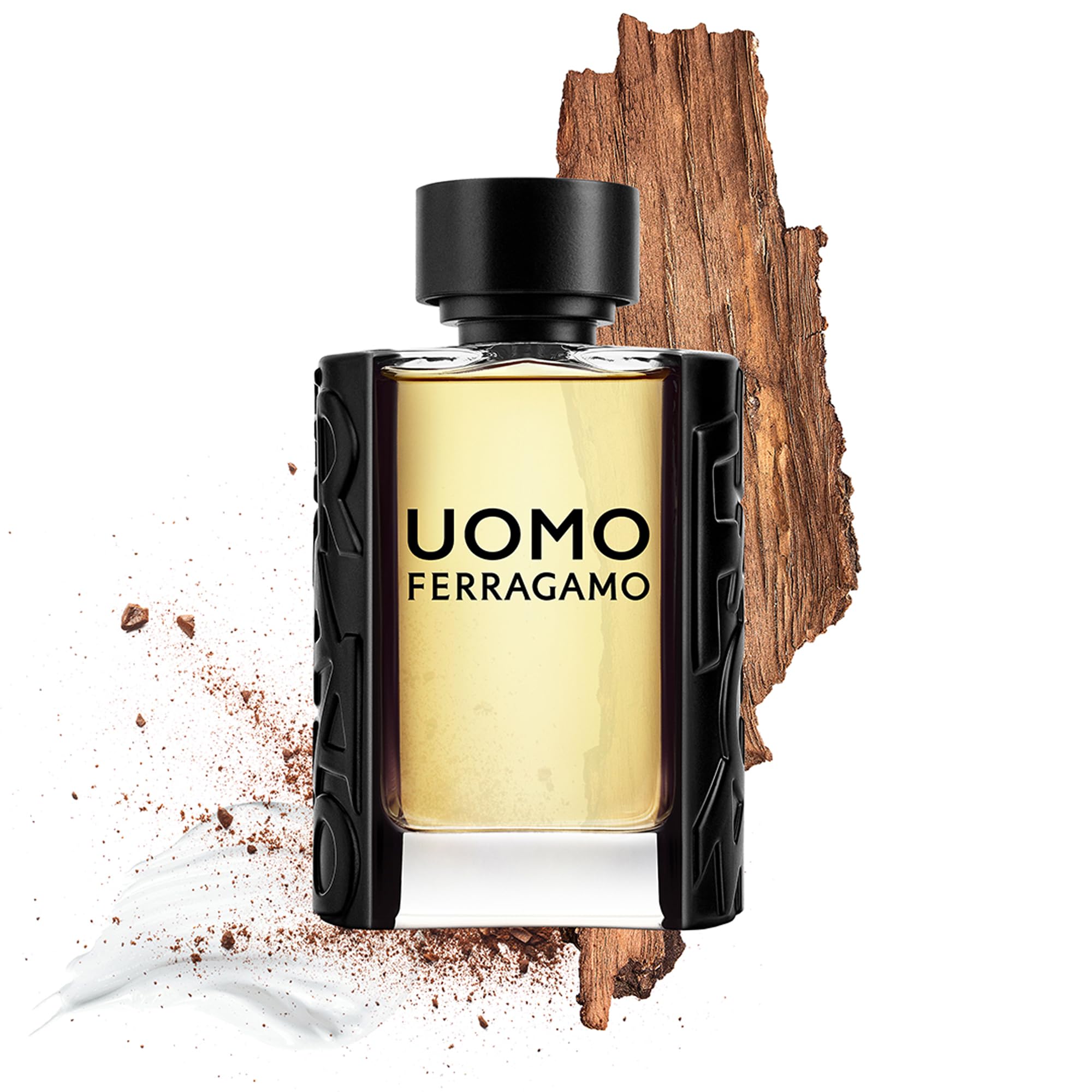 S.F FERRAGAMO UOMO (M) EDT 100ML perfume bottle front view