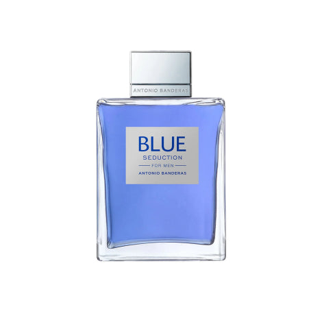 ANTONIO BANDERAS BLUE SEDUCTION (M) EDT 200ML perfume bottle front view