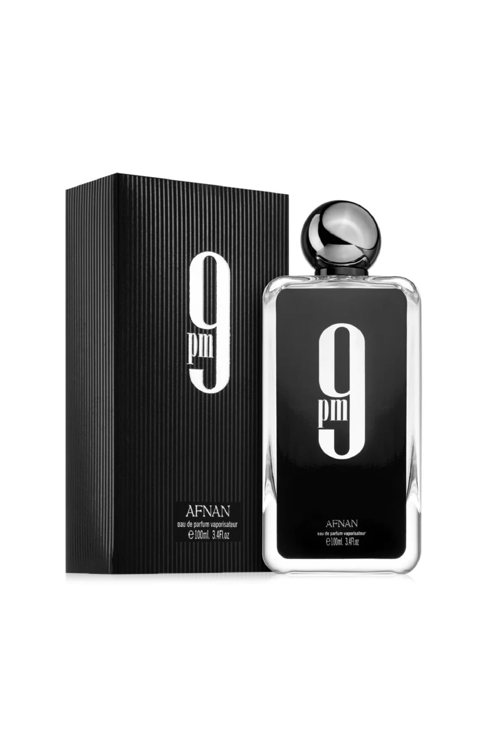 AFNAN 9 PM (M) EDP 100ML perfume bottle with box packaging