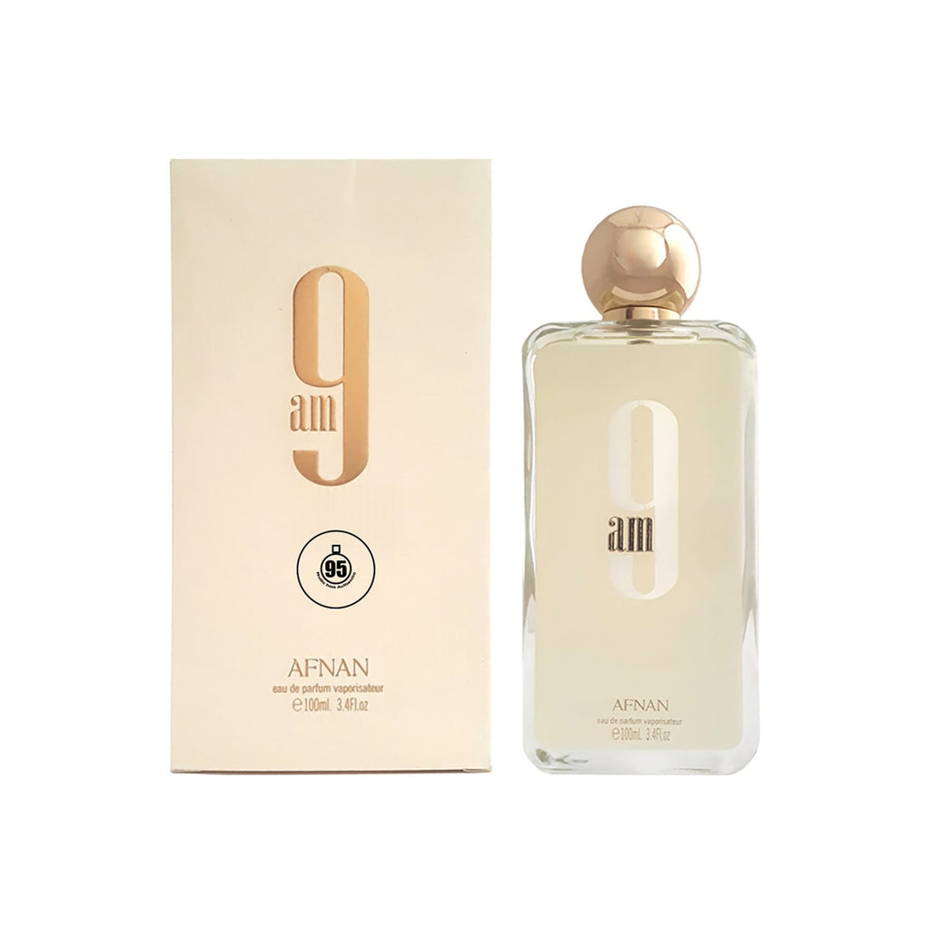 AFNAN 9 AM (M) EDP 100ML perfume bottle with box packaging