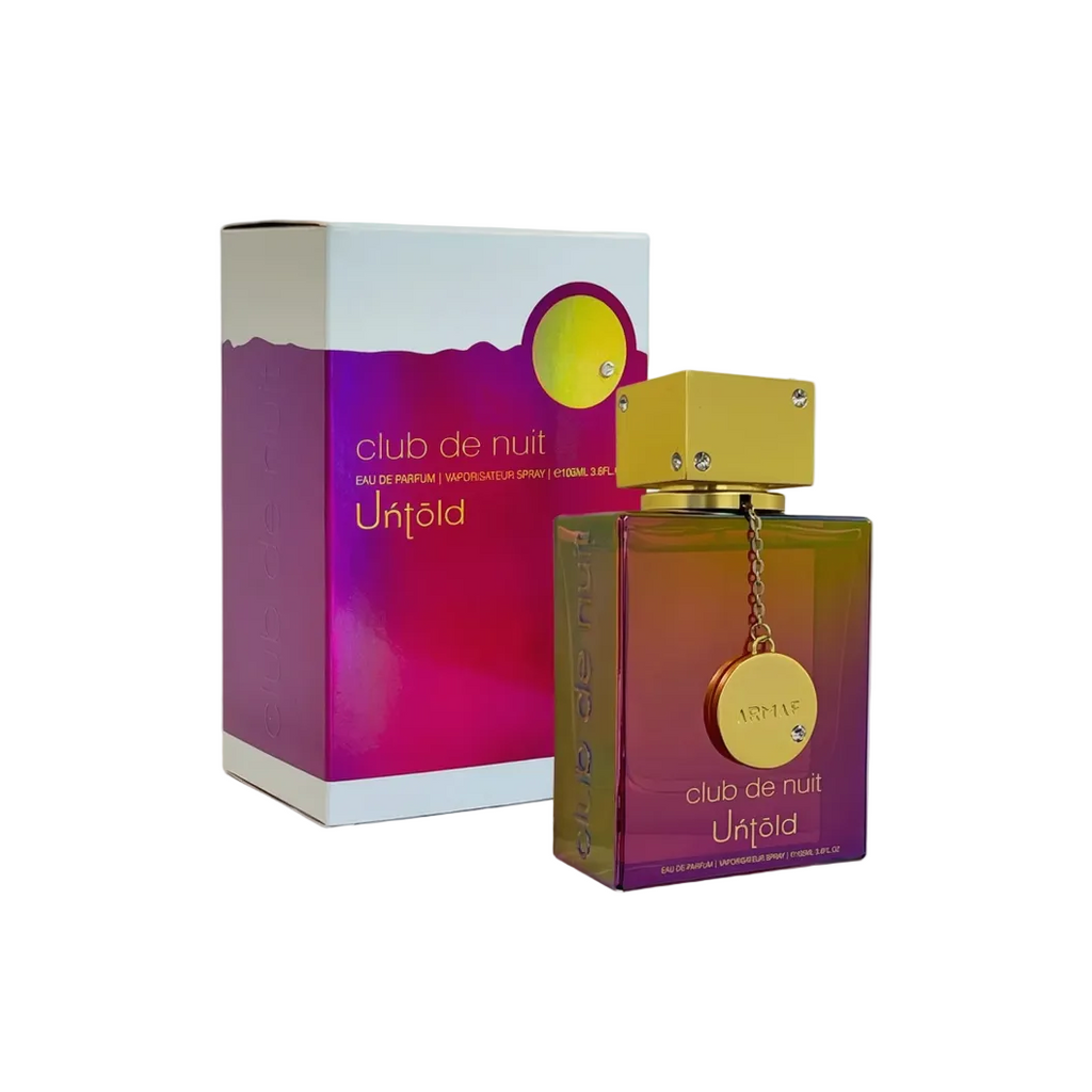ARMAF CLUB DE NUIT UNTOLD  EDP 105ML bottle with packaging perfume image