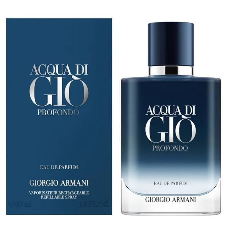 GIORGIO ARMANI ACQUA DI GIO PROFONDO PARFUM (M) 100ML perfume bottle with box packaging