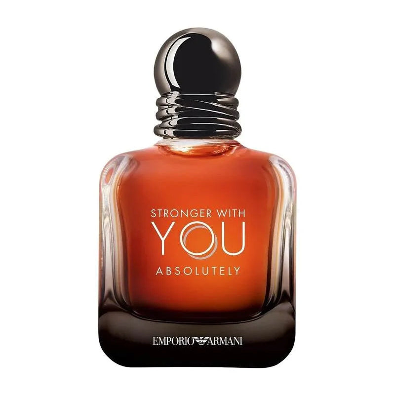 GIORGIO ARMANI STRONGER WITH YOU ABSOLUTELY (M) EDP 100ML perfume bottle front view