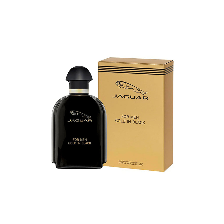 JAGUAR CLASSIC GOLD IN BLACK (M) EDT 100ML perfume bottle with box packaging