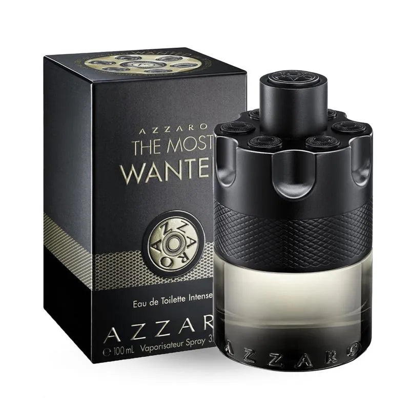 AZZARO THE MOST WANTED INTENSE (M) EDT 100ML perfume bottle with box packaging