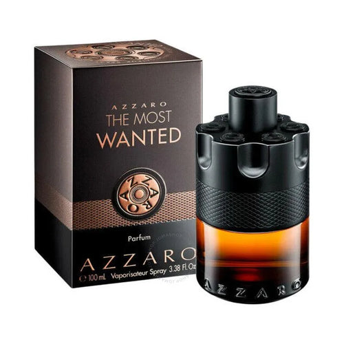 AZZARO THE MOST WANTED INTENSE (M) EDP 100ML perfume bottle with box packaging