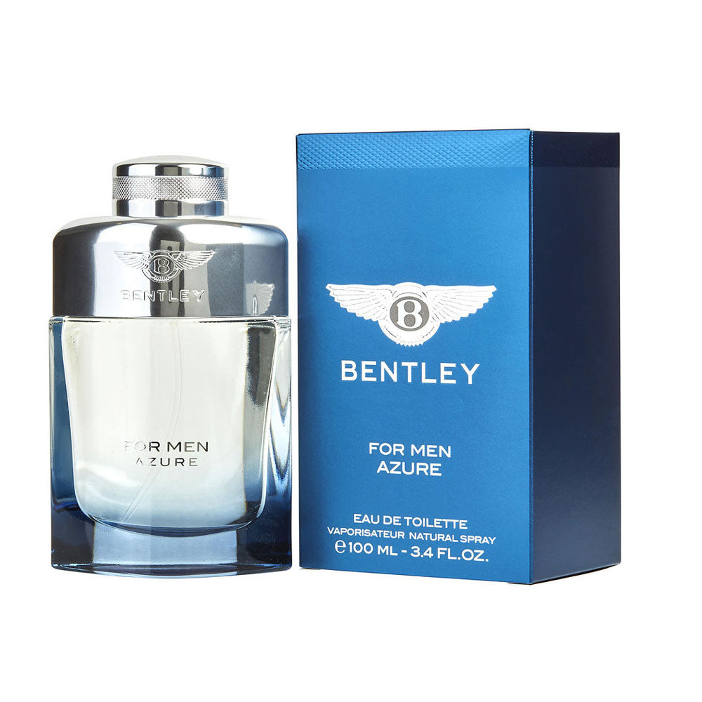 BENTLEY AZURE (M) EDT 100ML perfume bottle with box packaging