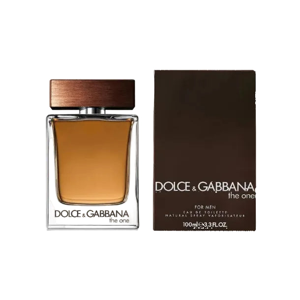 D&G THE ONE (M) EDT 100ML perfume bottle with box packaging