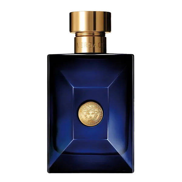 VERSACE DYLAN BLUE (M) EDT 200ML perfume bottle front view