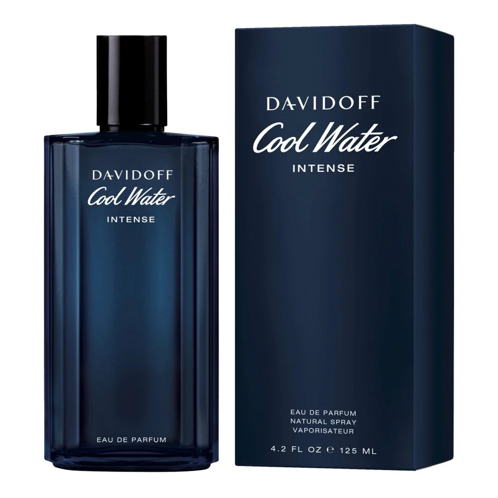 DAVIDOFF COOL WATER INTENSE (M) EDP 125ML perfume bottle with box packaging