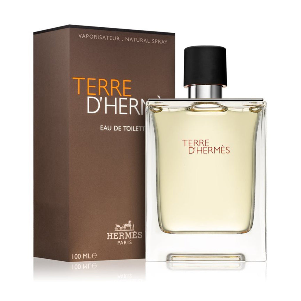 HERMES TERRE D'HERMES (M) EDT 100ML perfume bottle with box packaging