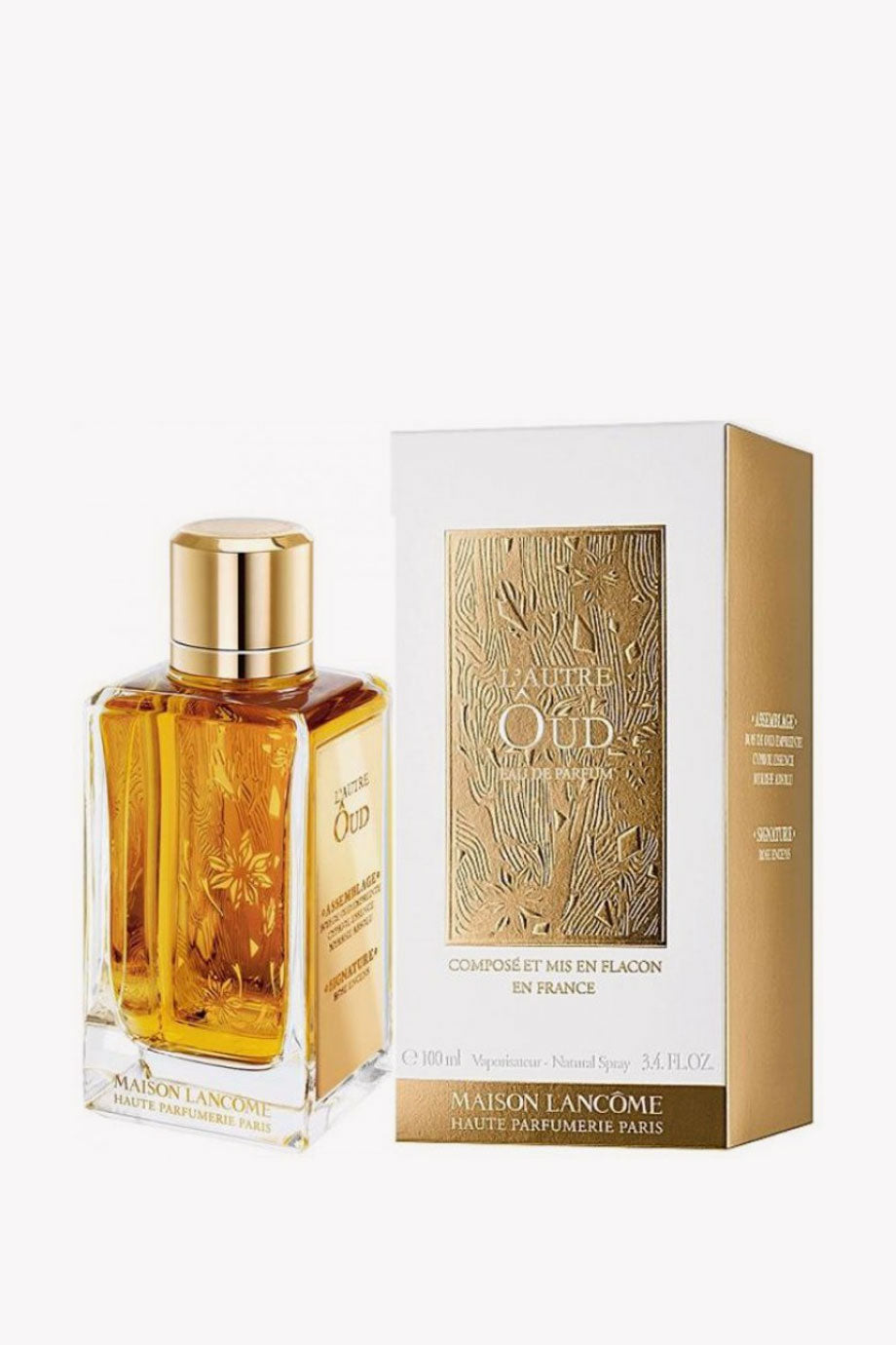 LANCOME L'AUTRE OUD  EDP 100ML bottle with packaging perfume image