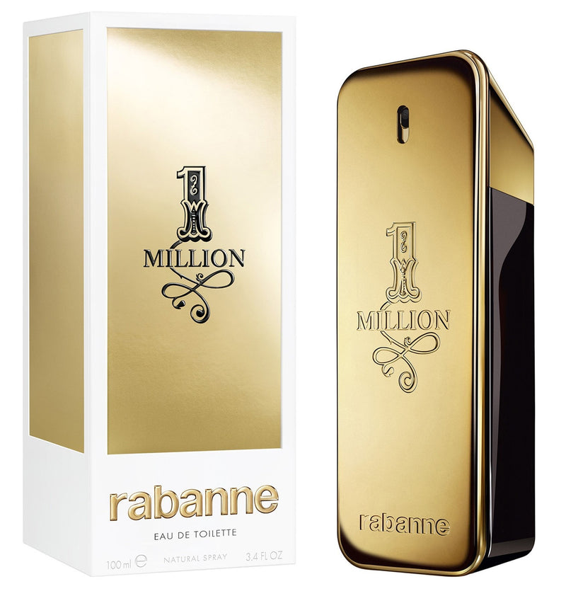PACO RABANNE 1 MILLION (M) EDT 100ML perfume bottle with box packaging