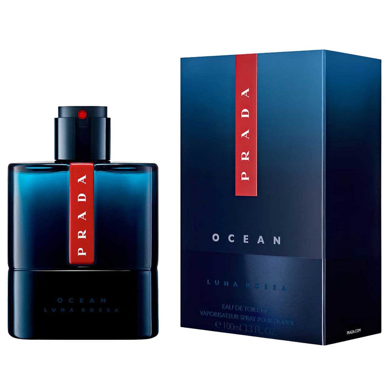 PRADA LUNA ROSSA OCEAN (M) EDP 100ML perfume bottle with box packaging