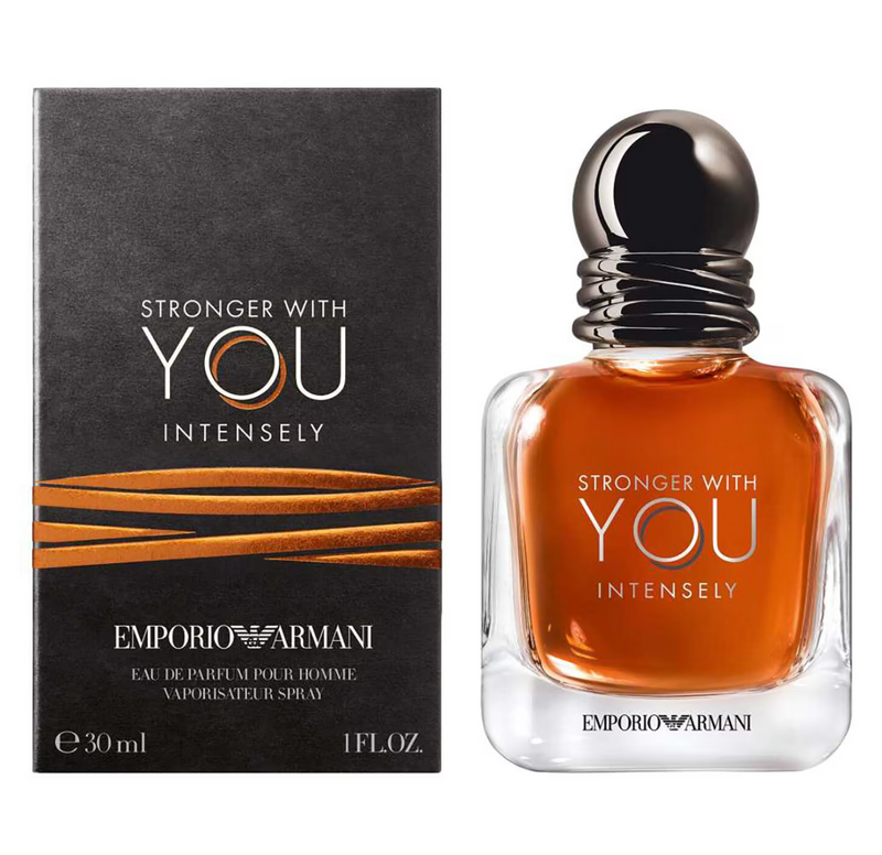 GIORGIO ARMANI STRONGER WITH YOU INTENSELY (M) EDP 100ML perfume bottle with box packaging