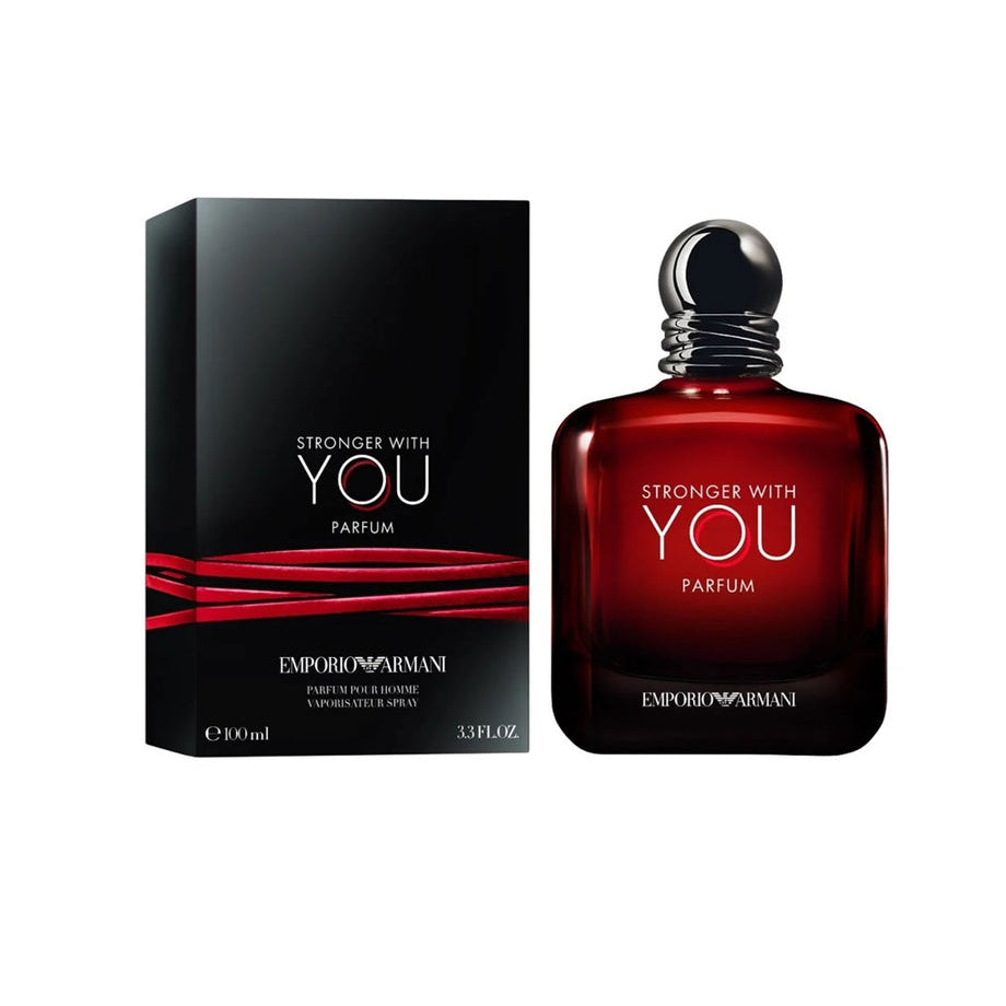 GIORGIO ARMANI STRONGER WITH YOU PARFUM (M) 100ML perfume bottle with box packaging