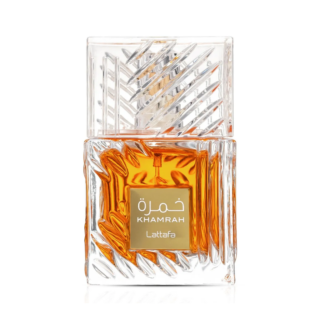 LATTAFA KHAMRAH  EDP 100ML front bottle perfume image
