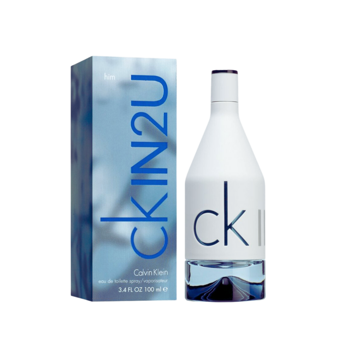 CK IN 2 U (M) EDT 100ML perfume bottle with box packaging