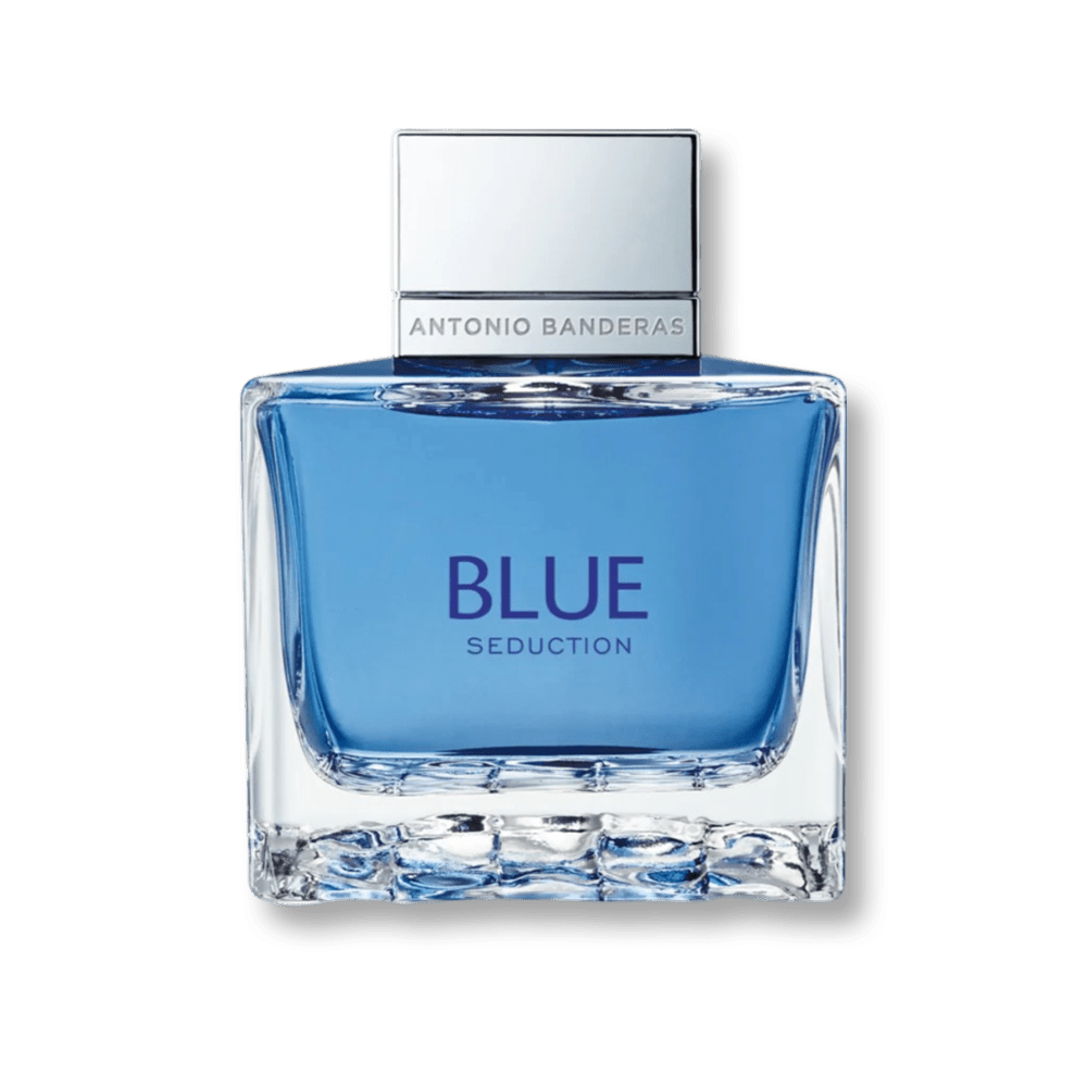 ANTONIO BANDERAS BLUE SEDUCTION (M) EDT 100ML perfume bottle front view