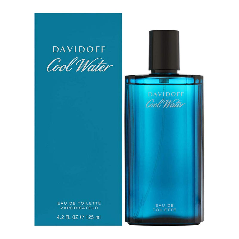 DAVIDOFF COOL WATER (M) EDT 125ML perfume bottle with box packaging