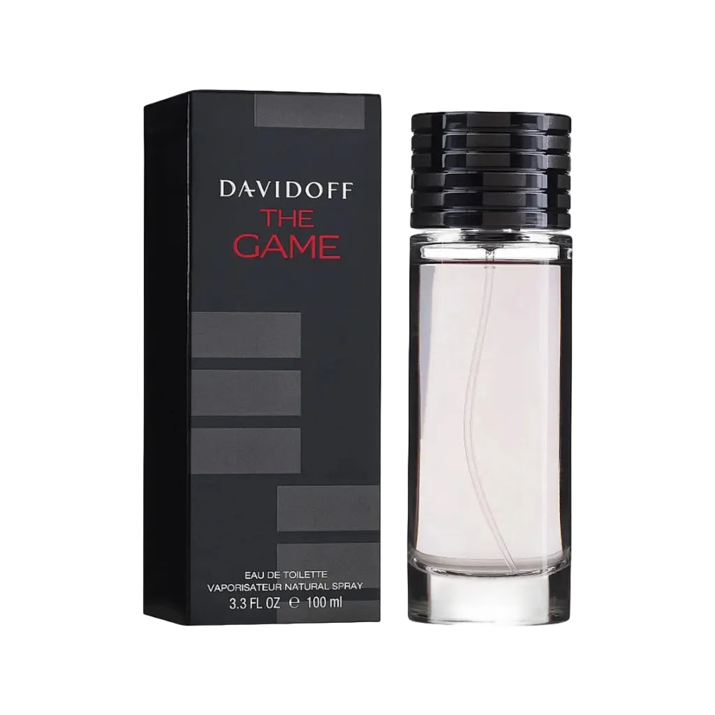 DAVIDOFF THE GAME (M) EDT 100ML perfume bottle with box packaging