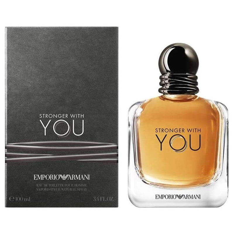 GIORGIO ARMANI STRONGER WITH YOU (M) EDT 100ML perfume bottle with box packaging