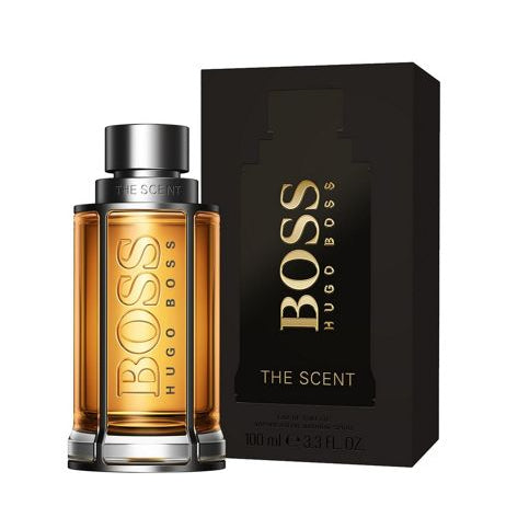 HB BOSS THE SCENT (M) EDT 100ML perfume bottle front view