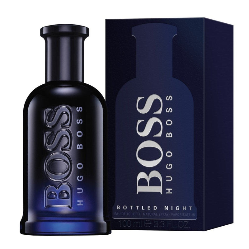 HB BOSS BOTTLED NIGHT (M) EDT 100ML perfume bottle with box packaging