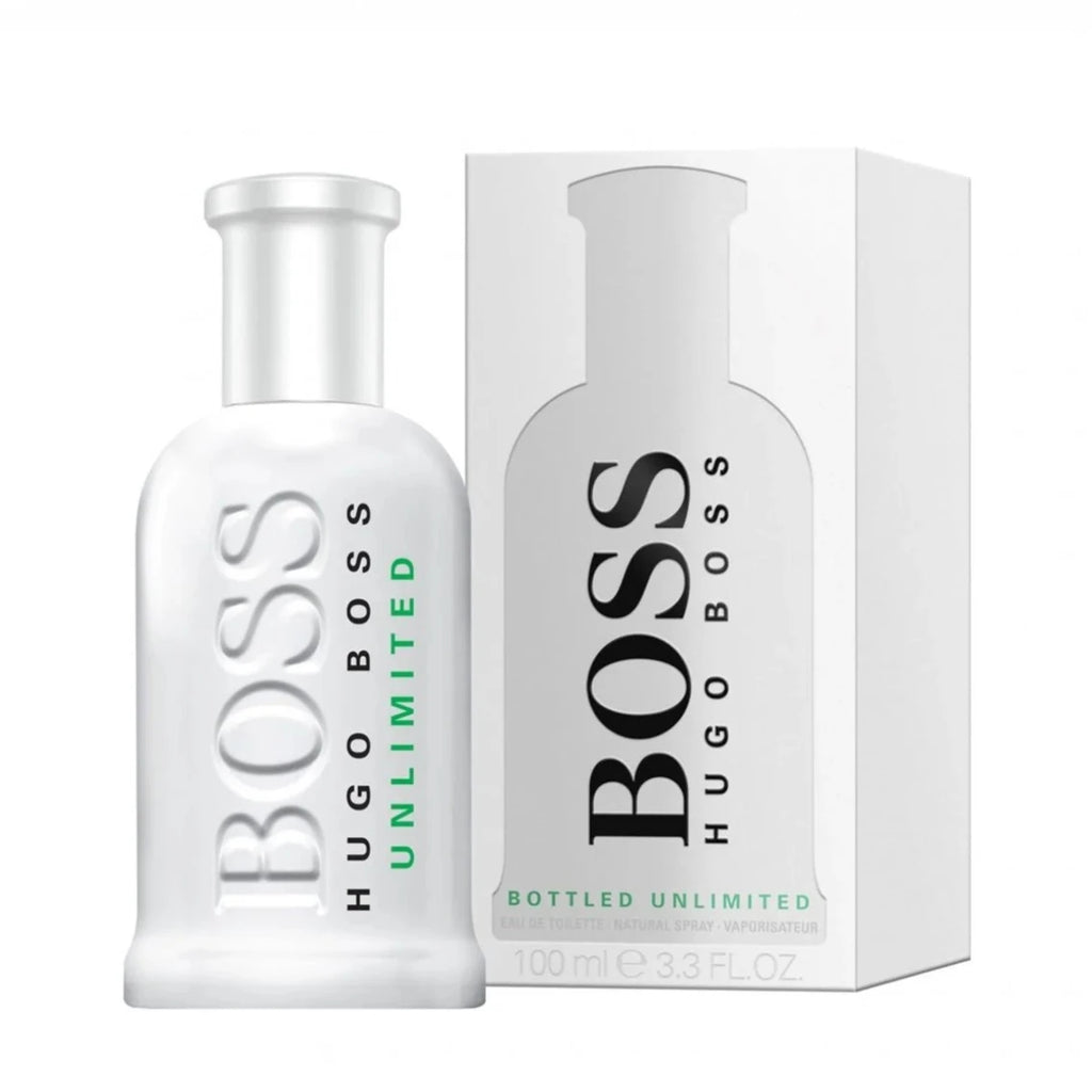 HB BOSS BOTTLED UNLIMITED (M) EDT 100ML perfume bottle with box packaging